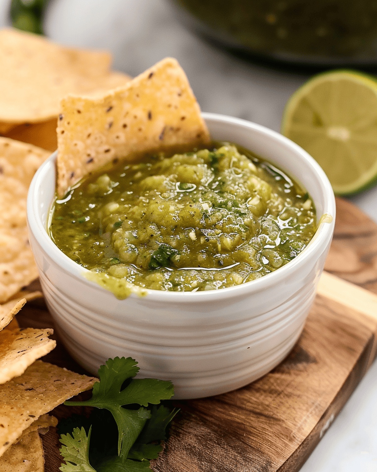 Slow Cooker Tomatillo Salsa Recipe