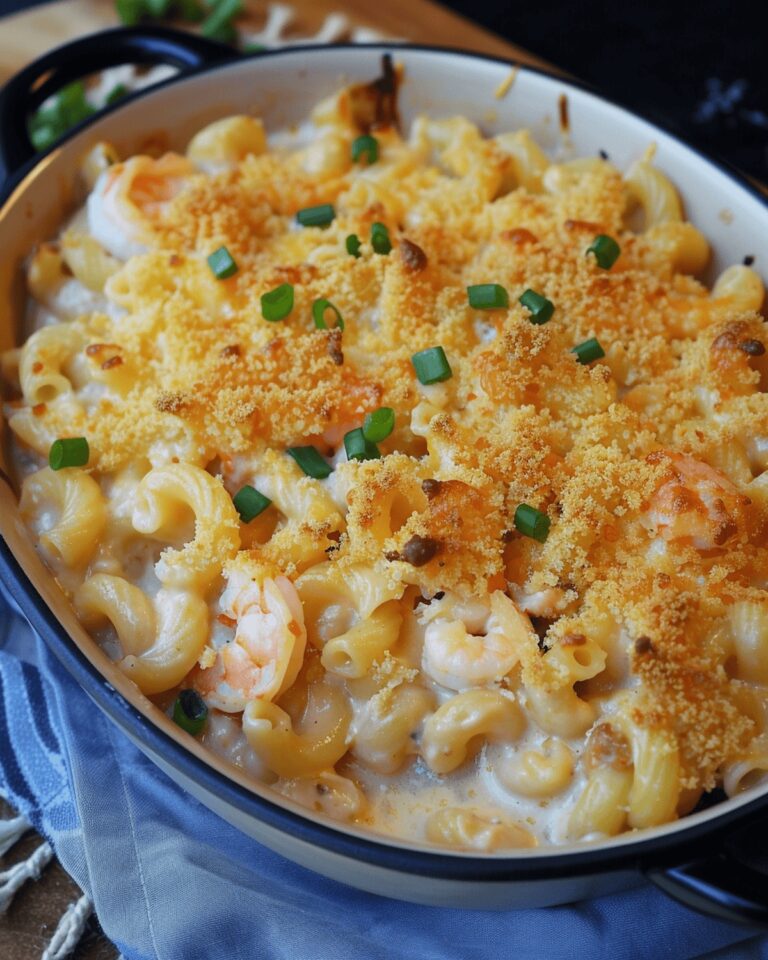 Indulgent Lobster & Shrimp Pasta Bake Recipe
