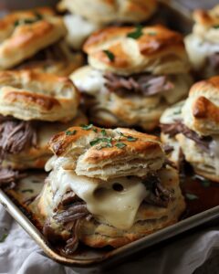 Hearty French Dip Biscuits Recipe