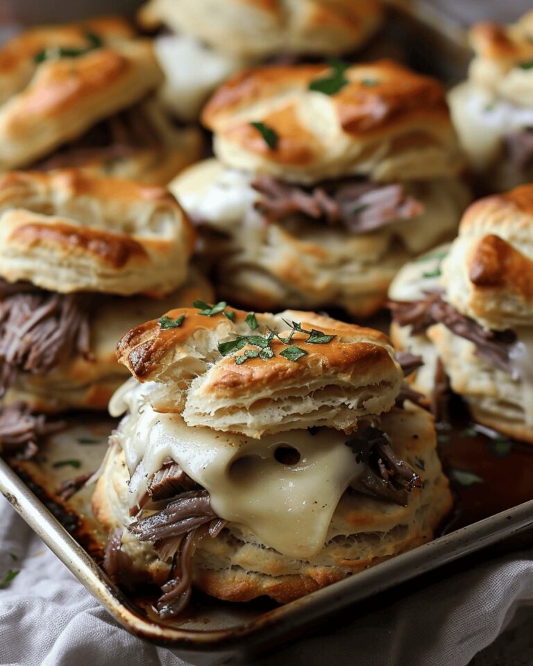 Hearty French Dip Biscuits Recipe