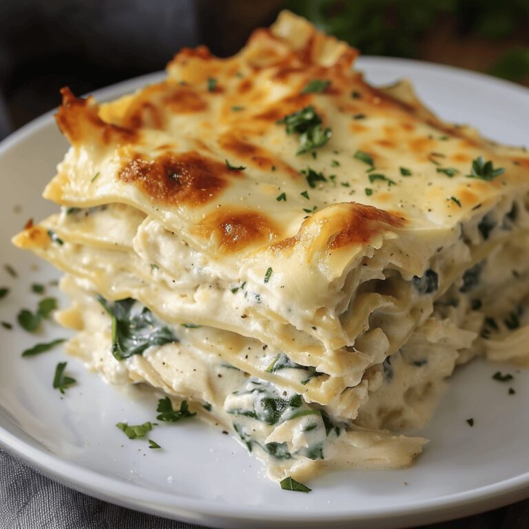 Chicken Alfredo Lasagna Recipe