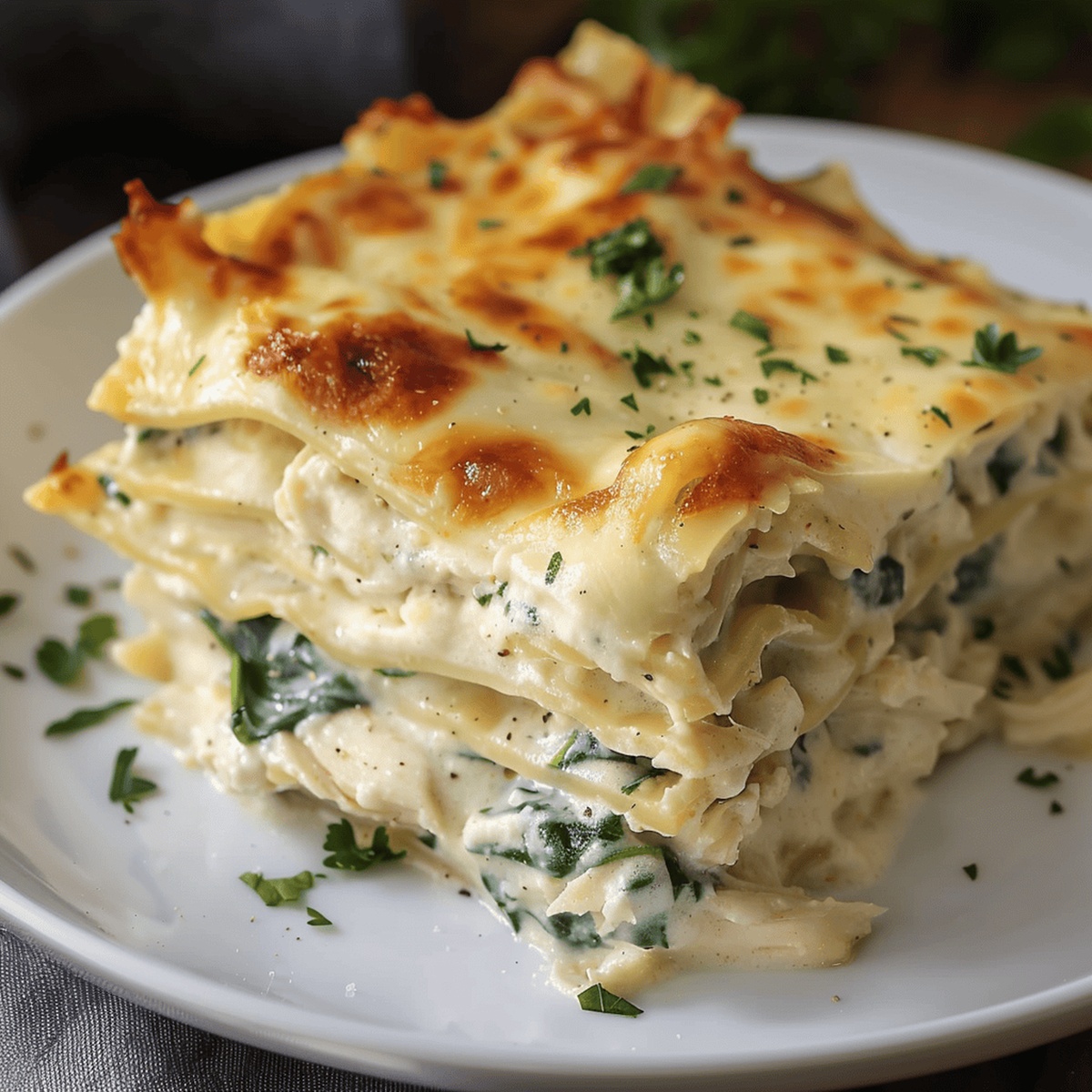 Chicken Alfredo Lasagna Recipe
