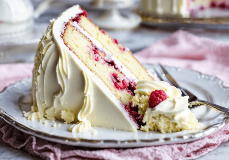 Raspberry Lemon Bliss Cake Recipe