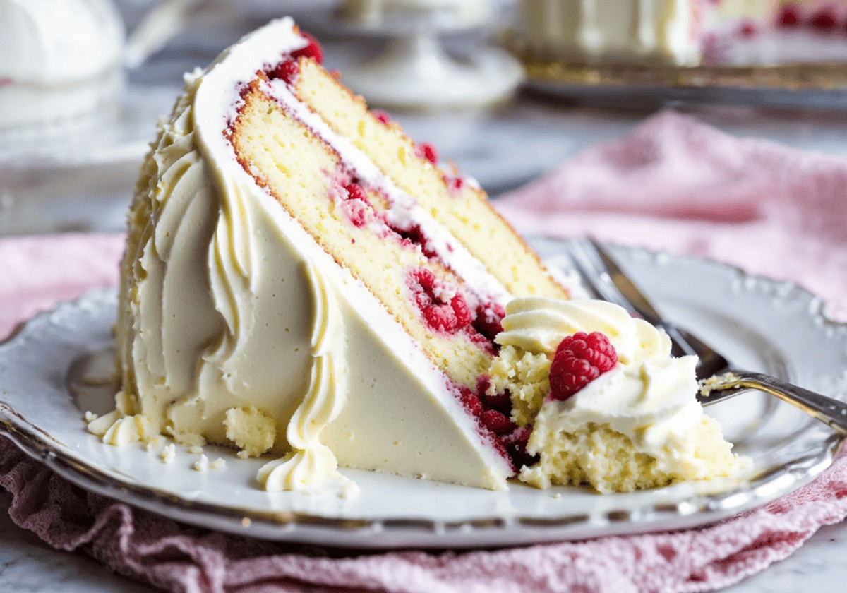 Raspberry Lemon Bliss Cake Recipe