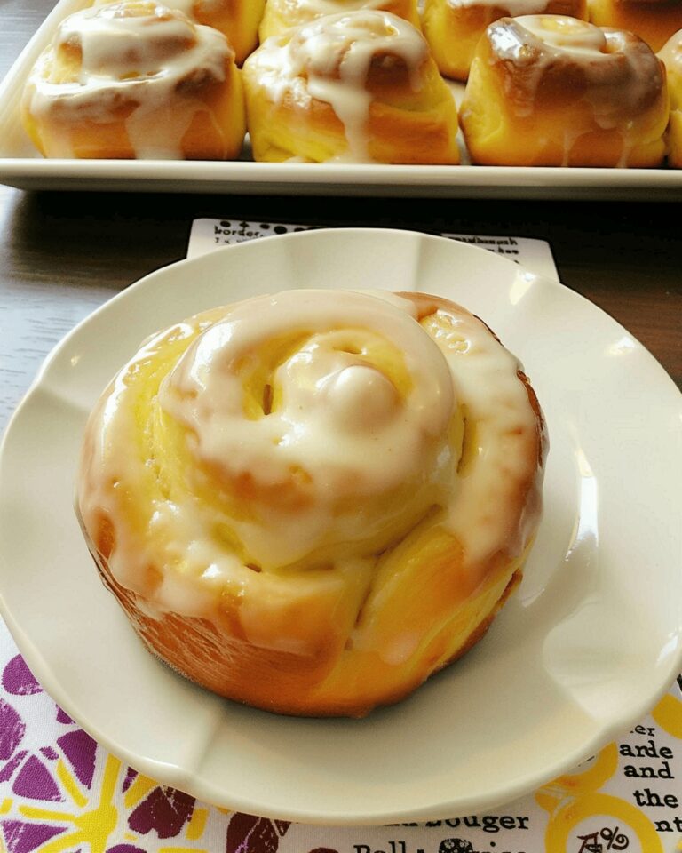 Lemon Curd Sweet Rolls Recipe