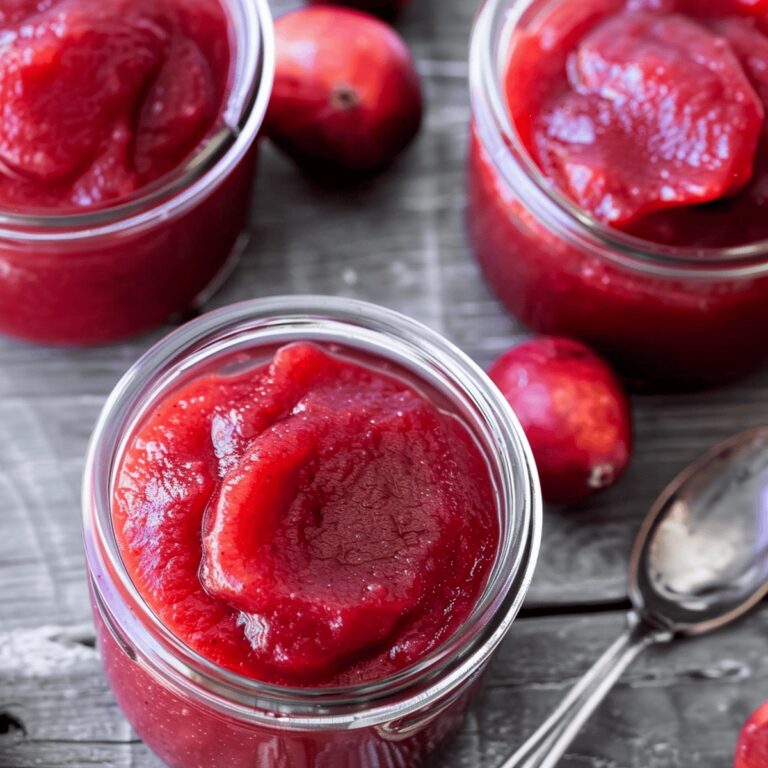 Cranberry Apple Butter Recipe