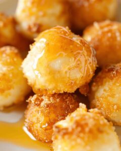 Crispy Airfryer Honey Goat Cheese Balls Recipe