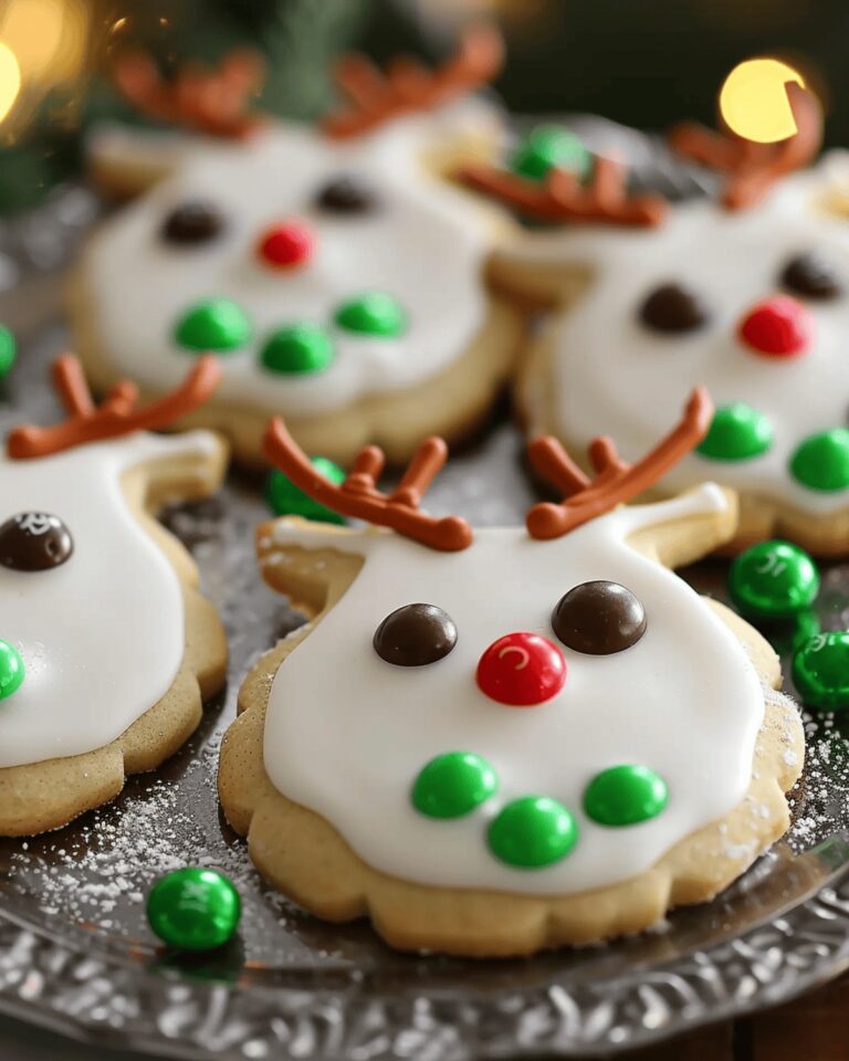 Festive Reindeer Cookies Recipe