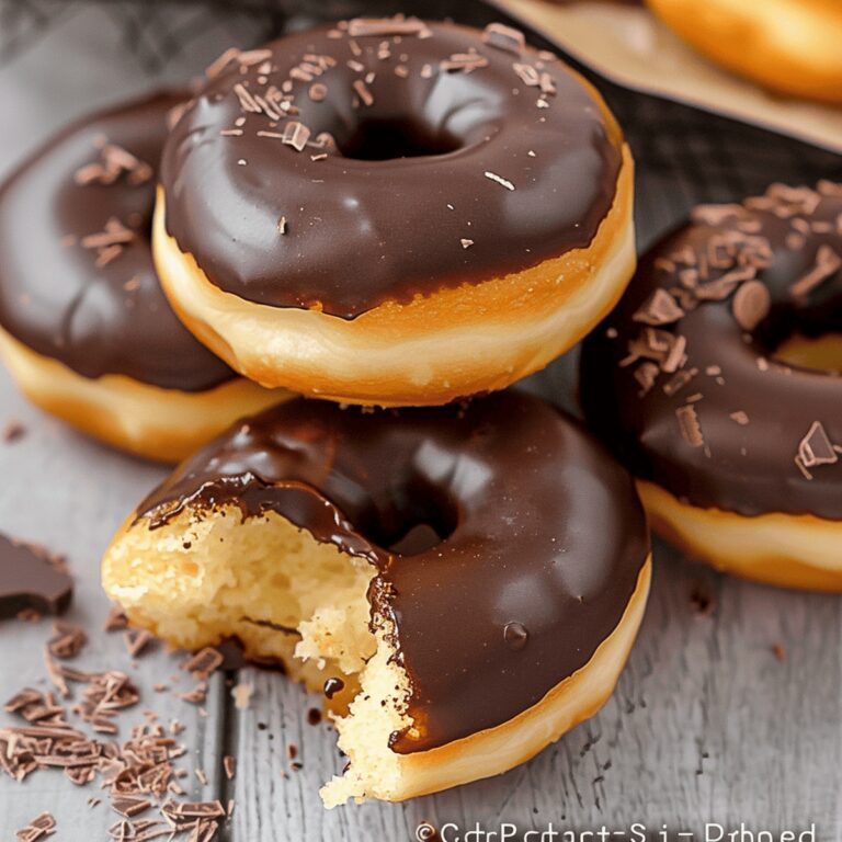 Donuts with Chocolate Topping Recipe