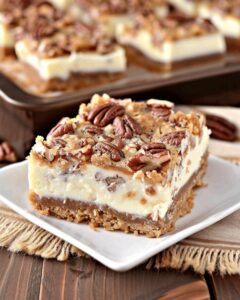 Pecan Pie Cheesecake Bars Recipe