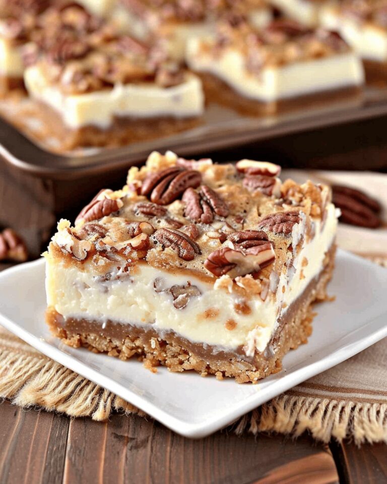 Pecan Pie Cheesecake Bars Recipe