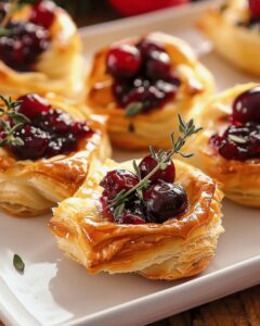 Elegant Cranberry Brie Puff Pastrys Recipe