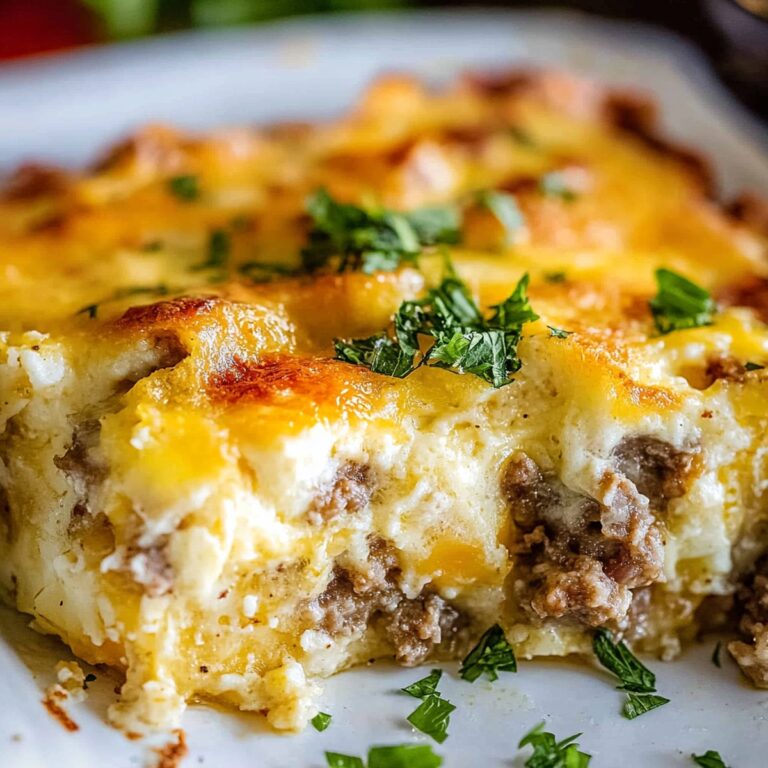 Hearty Breakfast Casserole Recipe With Sausage