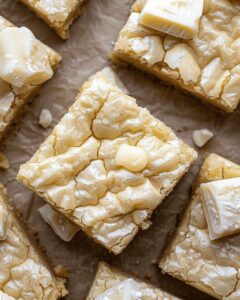 Decadent White Chocolate Brownies Recipe