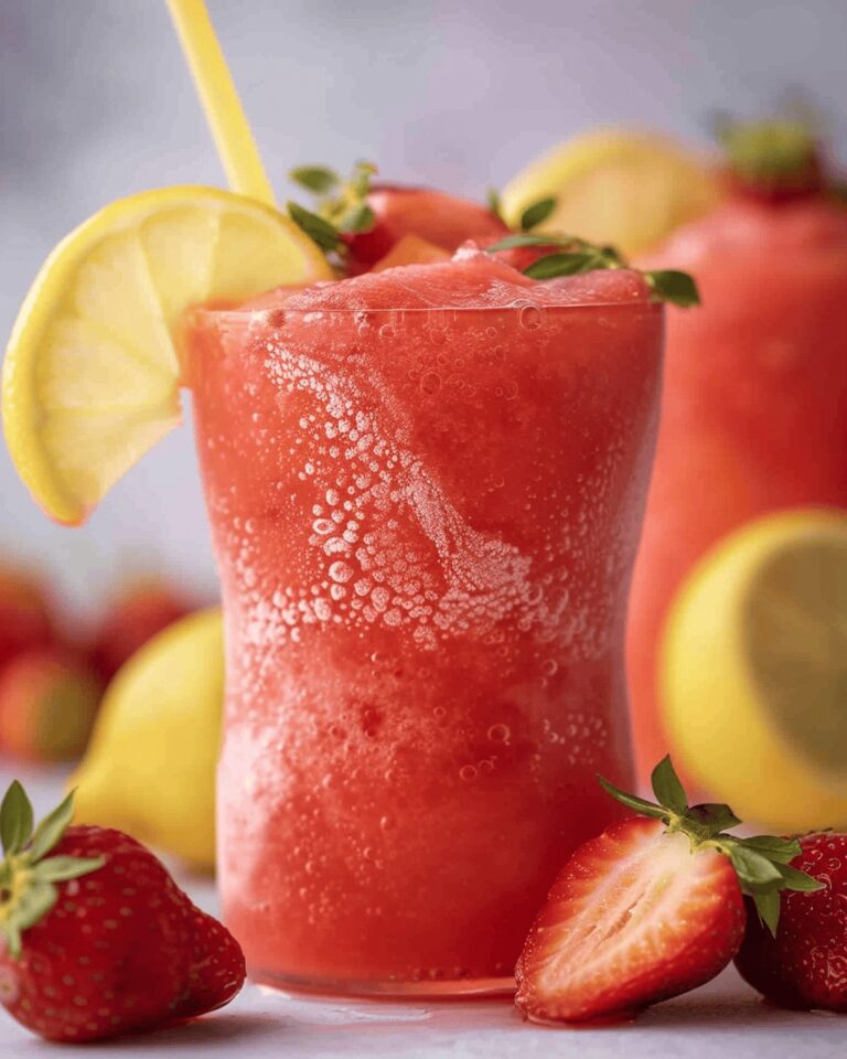 Refreshing Frozen Strawberry Lemonade Recipe