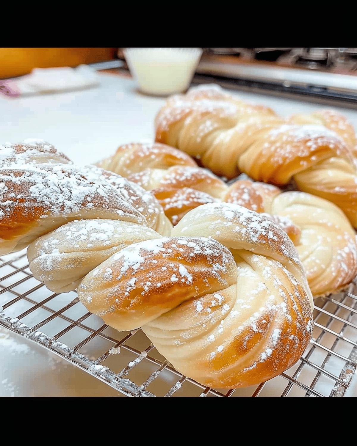 Crispy Korean Twisted Doughnuts Recipe
