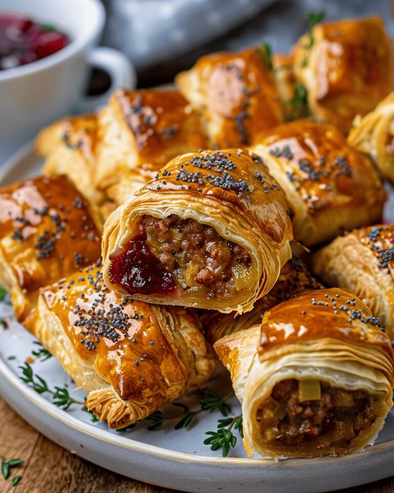 Crispy Sausage Pastry Bites Recipe