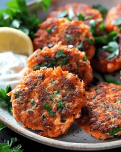 Crispy Salmon Fritters Recipe