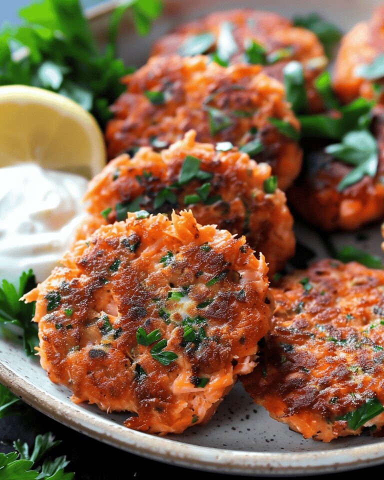 Crispy Salmon Fritters Recipe