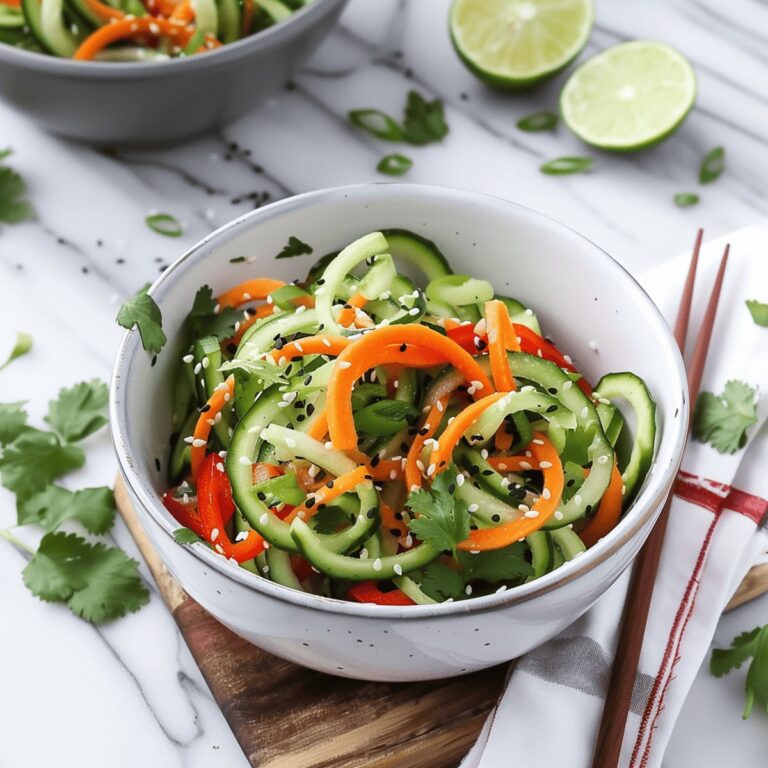 Asian Cucumber Sesame Salad Recipe