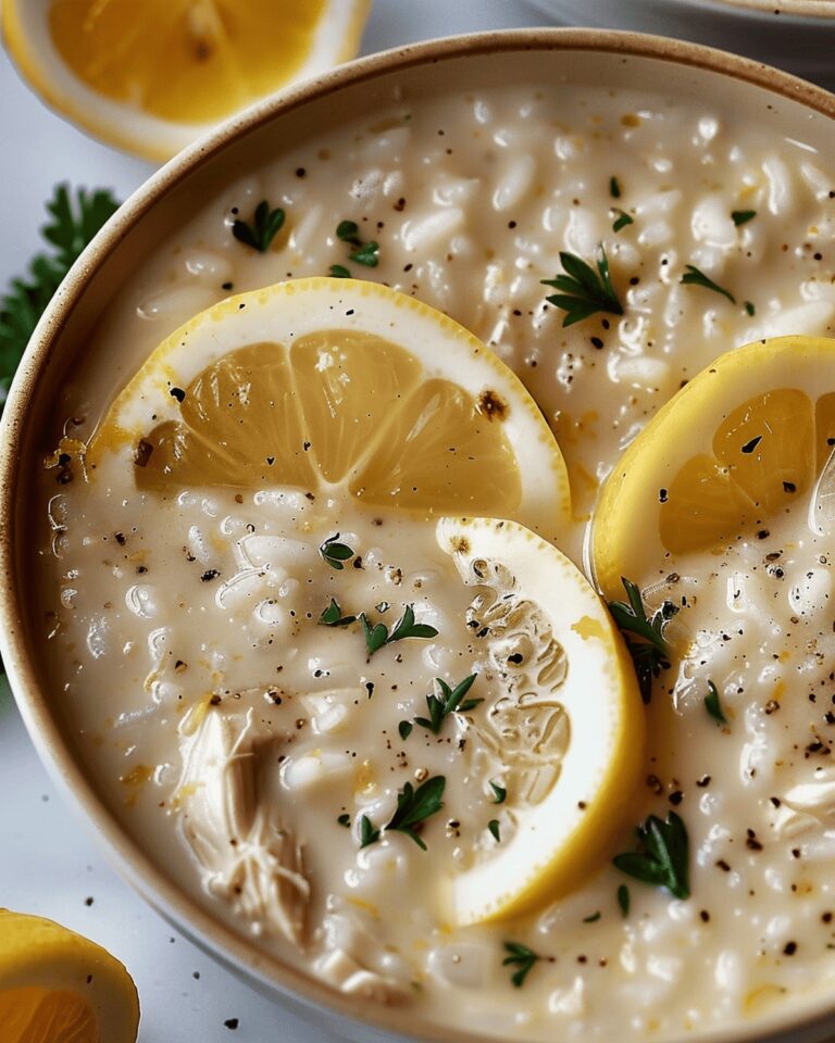Hearty Lemon Herb Chicken & Rice Stew Recipe