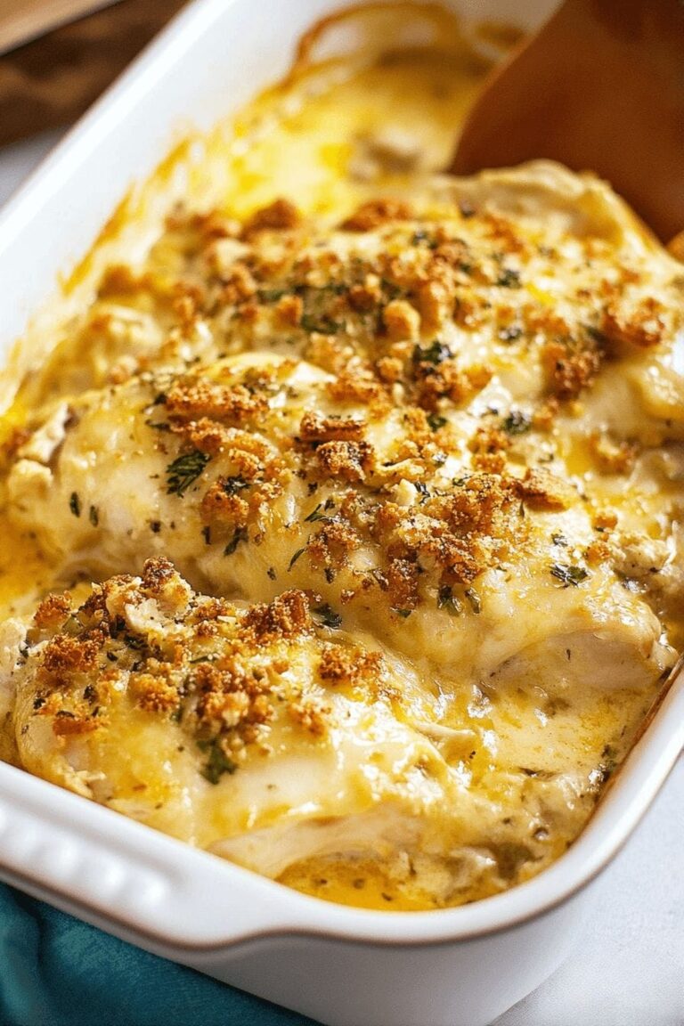Hearty Swiss Chicken Casserole Recipe