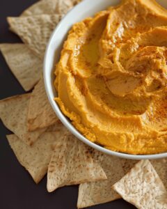 Spicy Sweet Potato Hummus Recipe