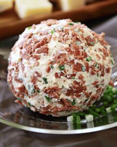 Crispy Dried Beef Cheese Sphere Recipe