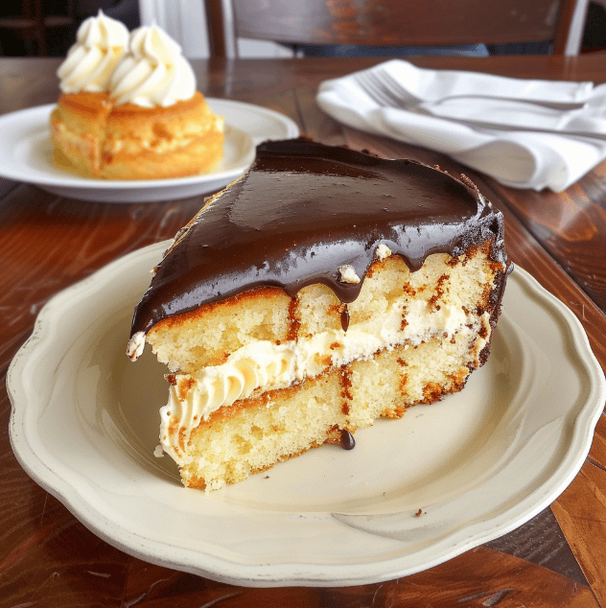 Boston Cream Pie Recipe