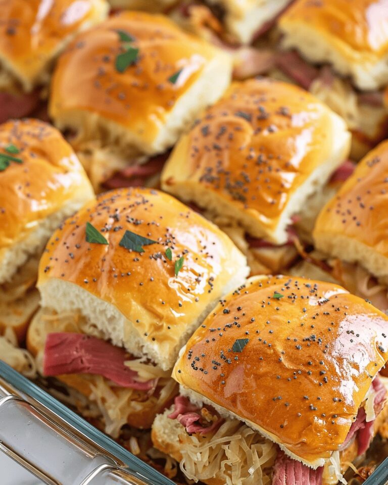 Crispy Reuben Sliders Recipe