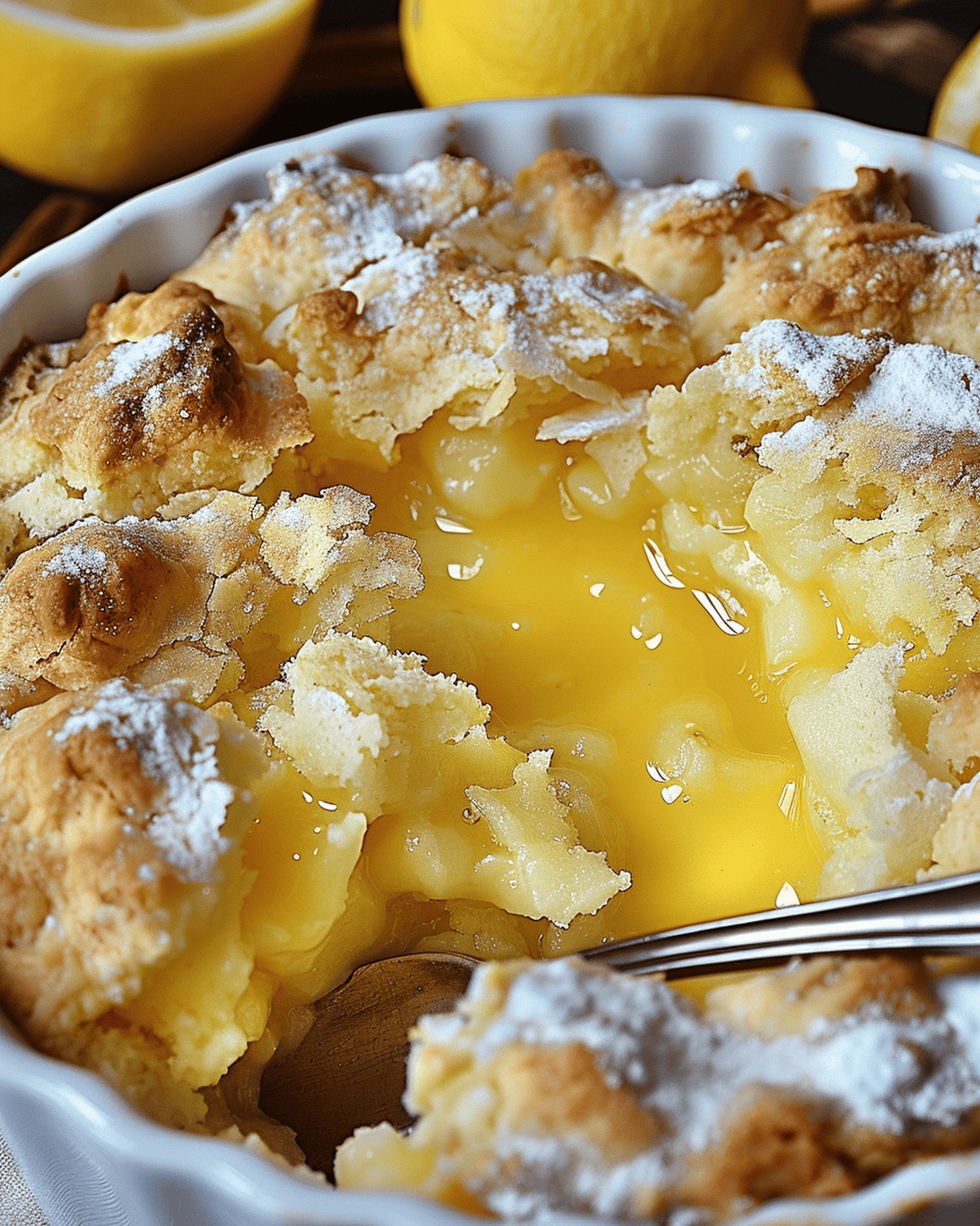 Zesty Lemon Cobbler Recipe