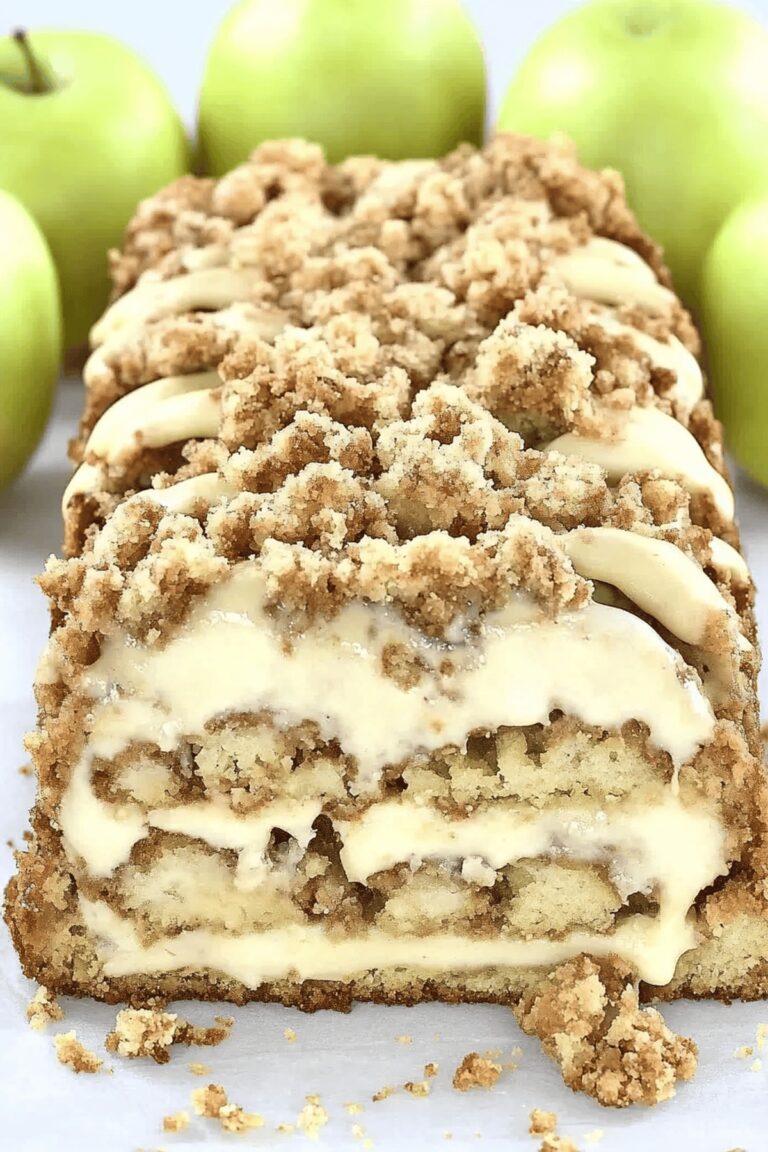 Apple Crisp Cheesecake Bread Recipe