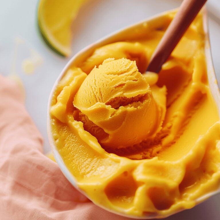 Simple Mango Sorbet Recipe