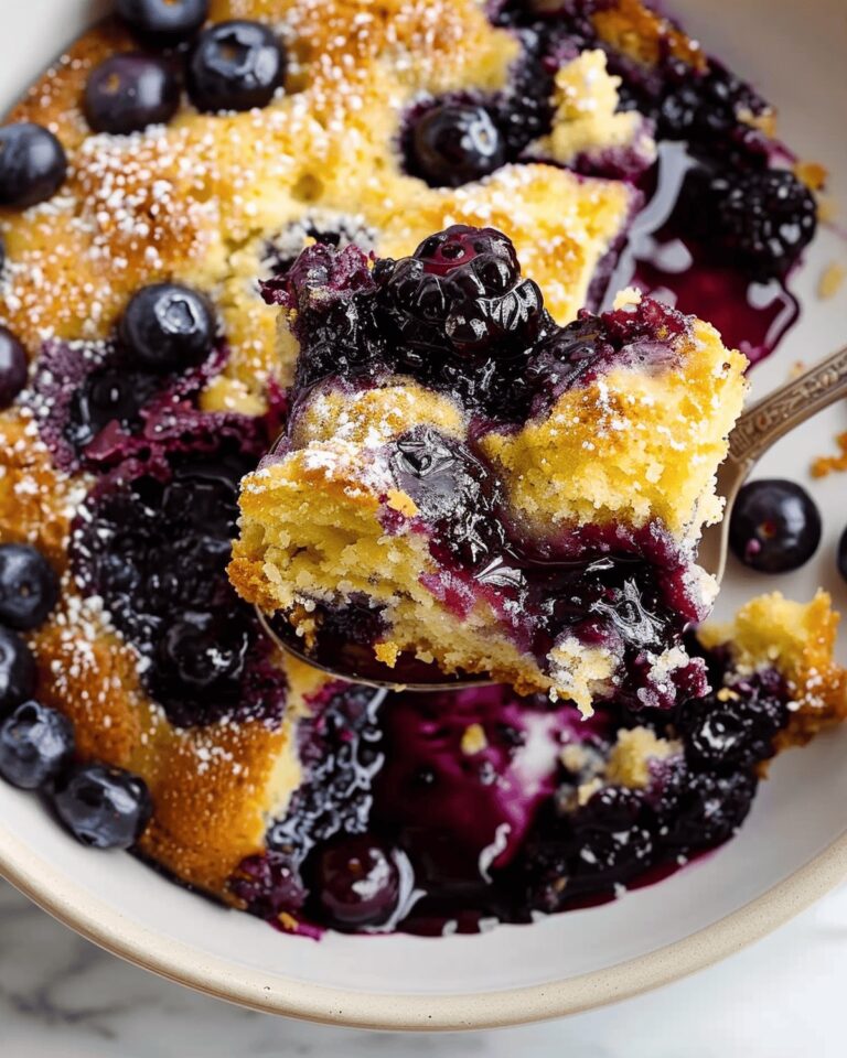Blueberry Dump Cake Recipe