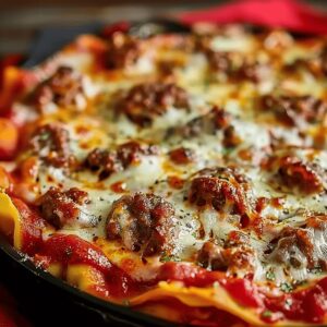 Meat Lovers Pizza Casserole Recipe