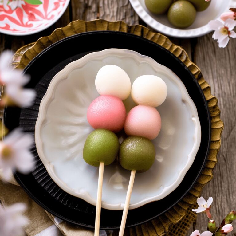 Hanami Dango Recipe