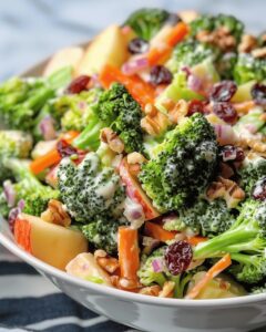 Vibrant Broccoli Apple Crunch Salad Recipe