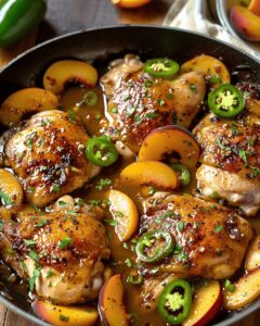 Jalapeno Peach Chicken Recipe
