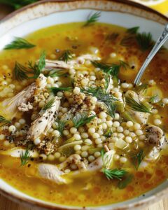 Vibrant Lemon Herb Chicken Couscous Recipe
