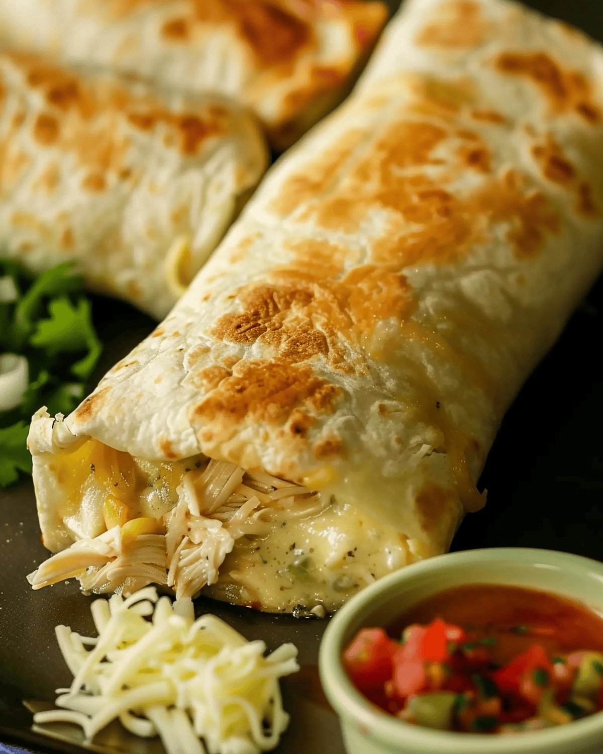 Crispy Chicken Chimichanga Recipe