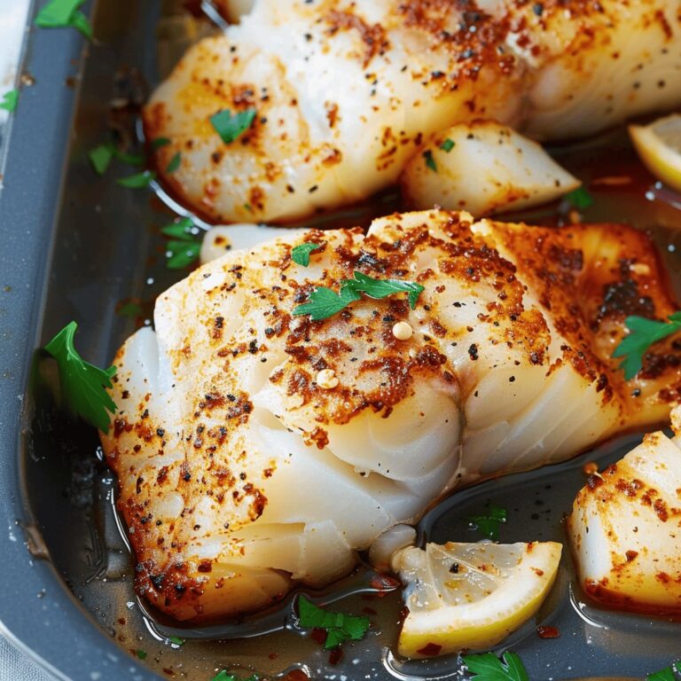 Lemony Baked Cod Delight Recipe