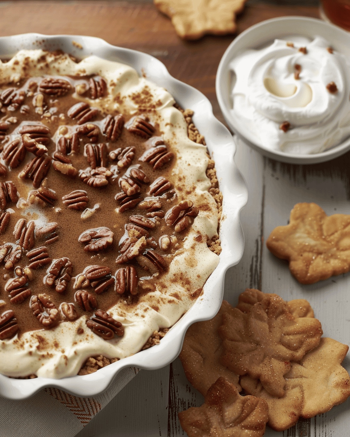 Irresistible Pecan Pie Dip with Cinnamon Dippers Recipe