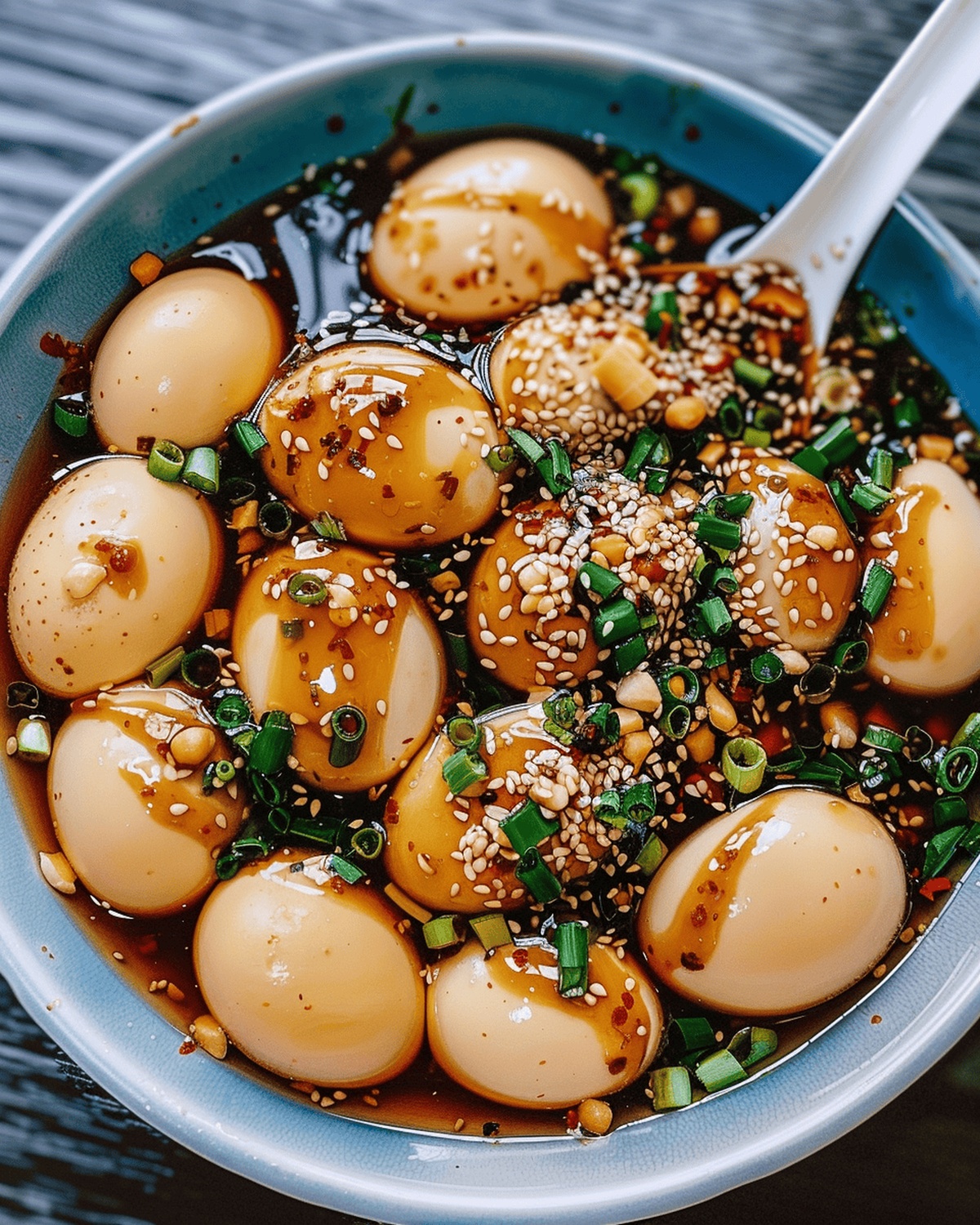 Heavenly Korean Marinated Eggs Mayak Gyeran Recipe