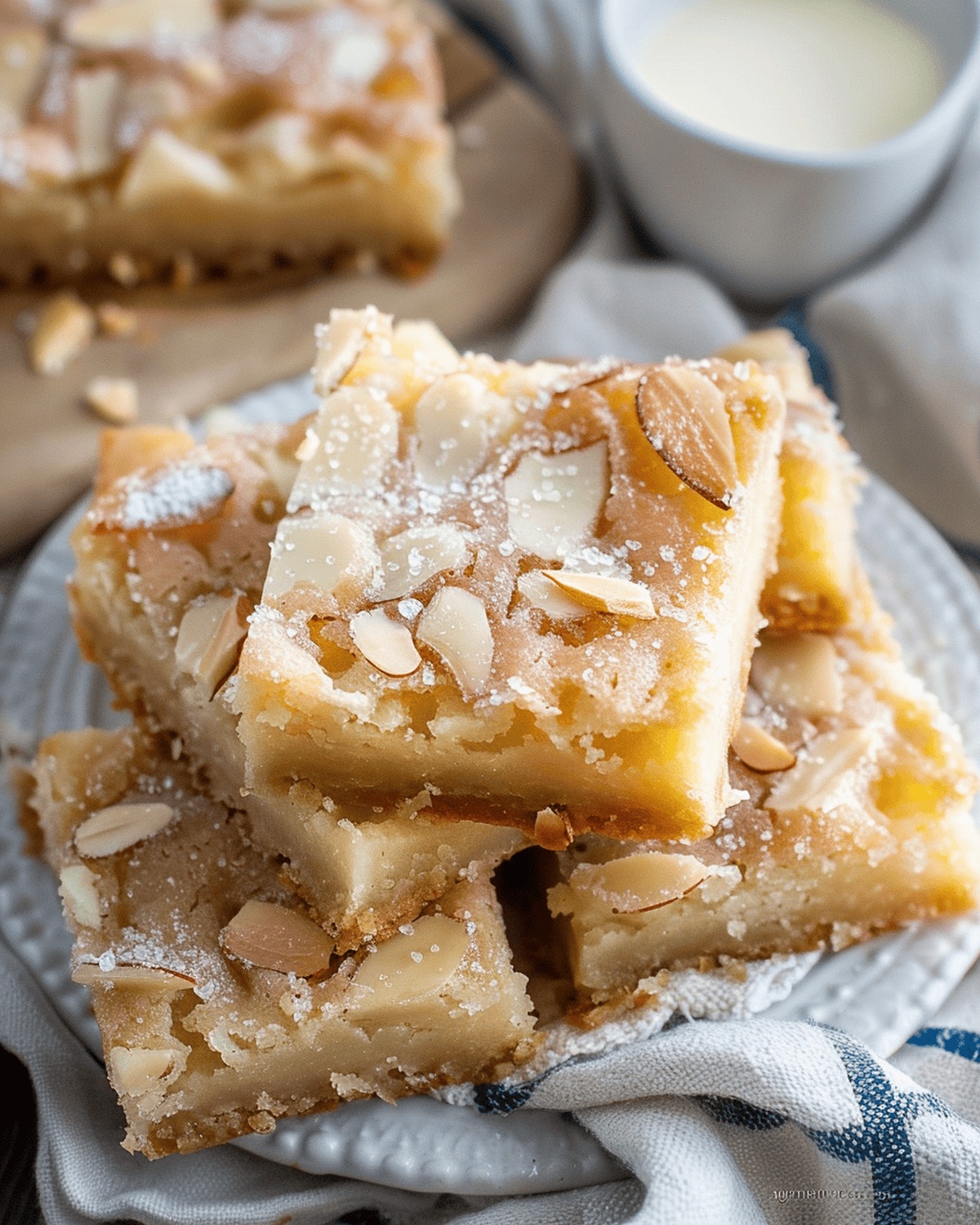 Heavenly Almond Bars Recipe