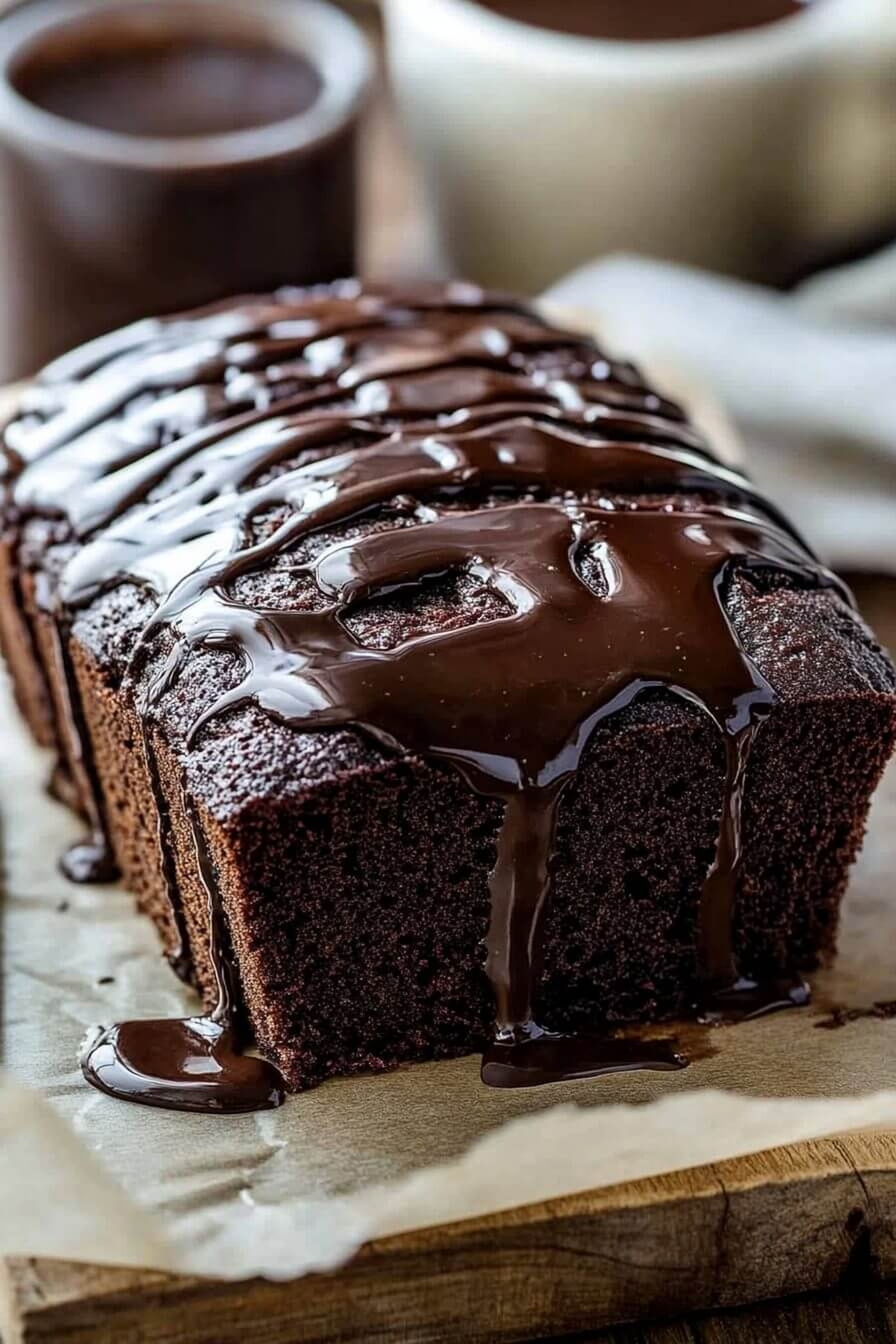 Decadent Hot Fudge Brownie Bread Recipe
