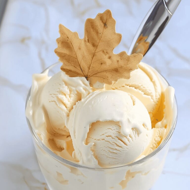 Maple Bliss Ice Cream Recipe