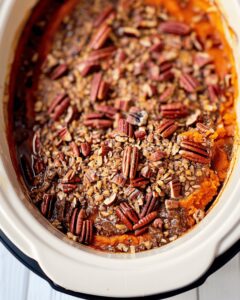 Crockpot Sweet Potato Casserole Recipe