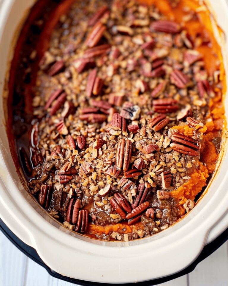 Crockpot Sweet Potato Casserole Recipe