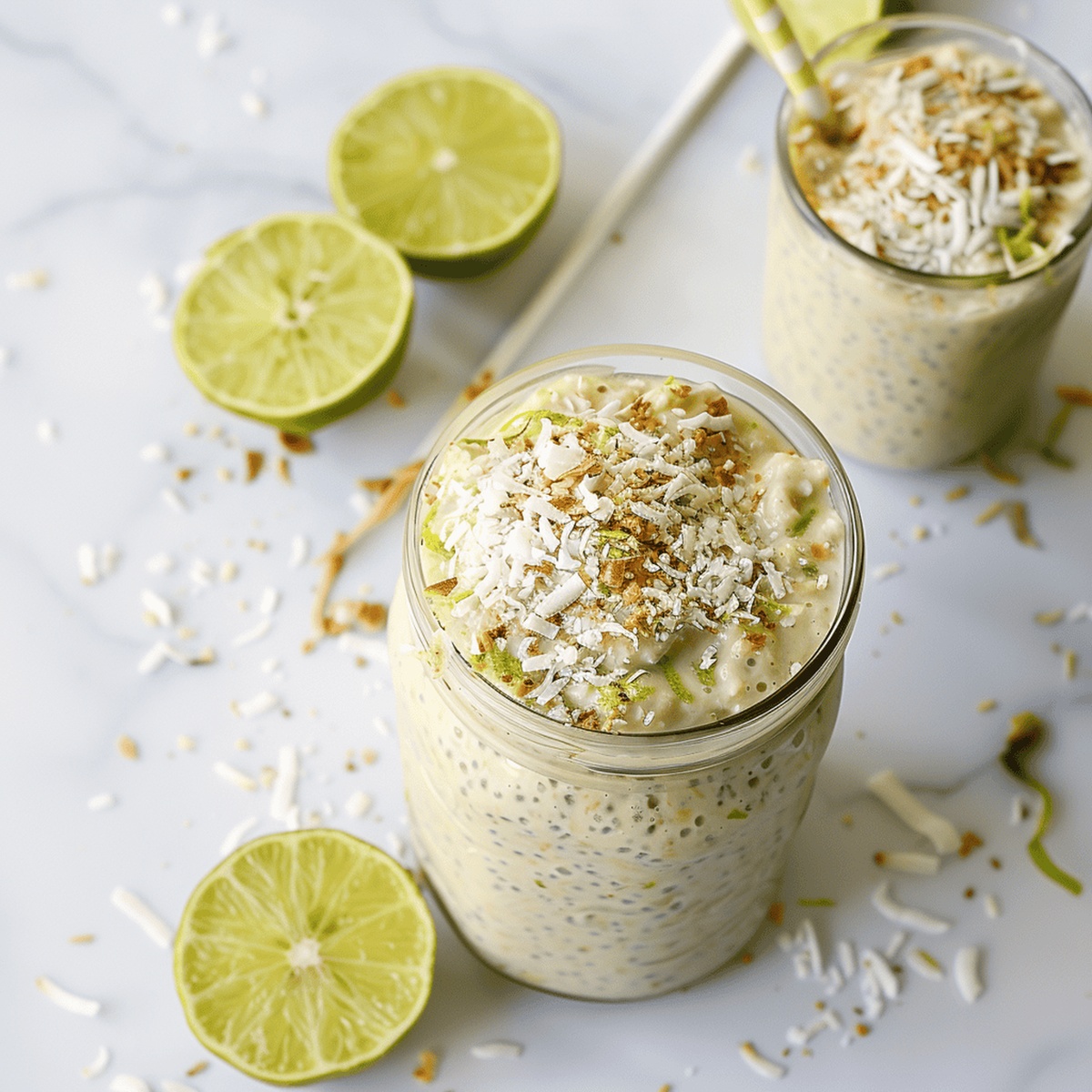 Key Lime & Coconut Overnight Oats Recipe