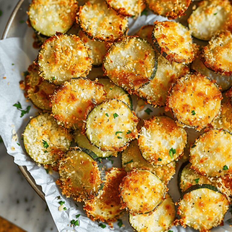 Zucchini Parmesan Crisps Recipe